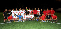 Alcade juega partido de Futbol con la Comunidad del Cóndor