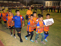 Desfile de equipos Torneo de los Barrios de Futbol 2016