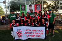 Reciben a Campeonas Latinoamericanas categoría Junior de Softbol